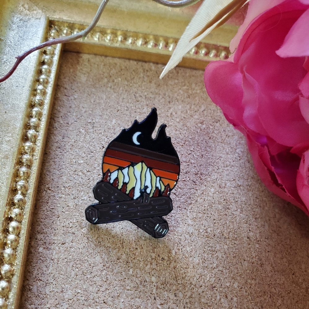 3/$15 Wanderlust/VSCO/Campy Enamel Pin